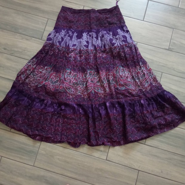 lila maxi szoknya 