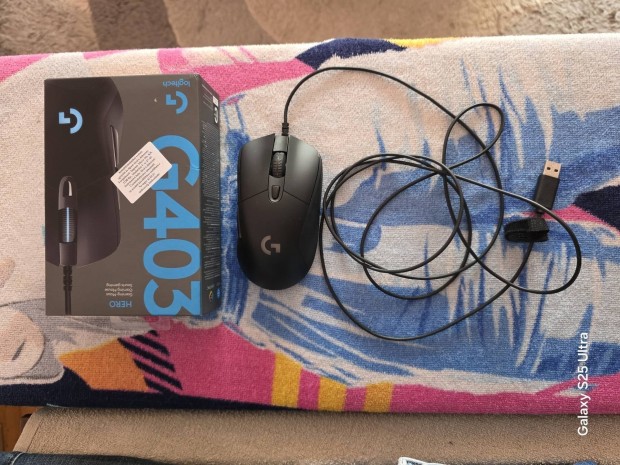 logitech G403 hero gamer egér gaming mouse