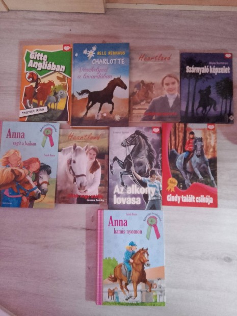 lovas könyvek./Heartland....