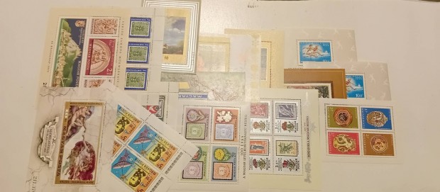 magyar postatiszta blokk bélyeg