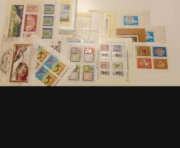 magyar postatiszta blokkok