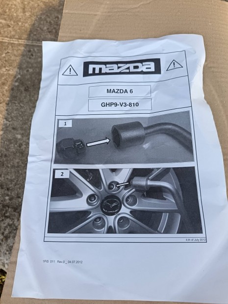 mazda 5x114,3 17 2db alufelni, GHP9-V3-810