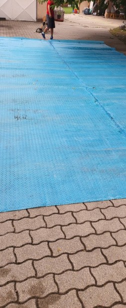 medencetakaró 8×4m