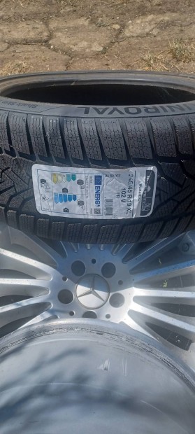 mercedes alufelni 19" téli gumival