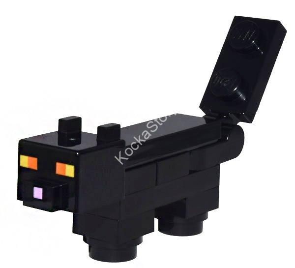 minecat06 LEGO(R) Minecraft(R) Minecraft Cat, Black &#8211; Brick