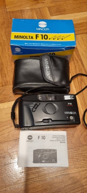 minolta F10 filmes fényképezőgép
