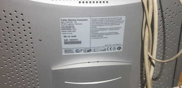 monitor 19" Fujitsu Siemens