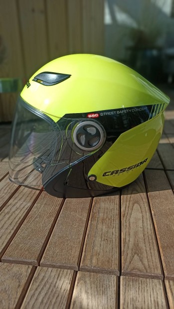 motoros bukósisak - L-es méret, Cassida Reflex Safety