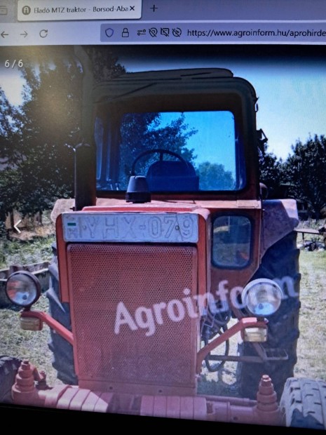 mtz 50 elado bontasra.