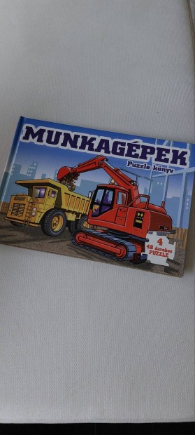 munkagpek puzzle knyv gyerekeknek