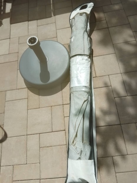 nagy méretű napernyő talppal