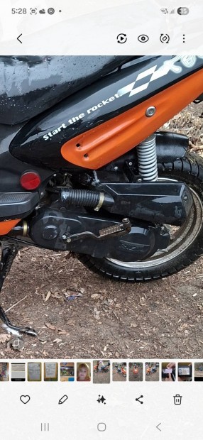 nagytest� robog� 