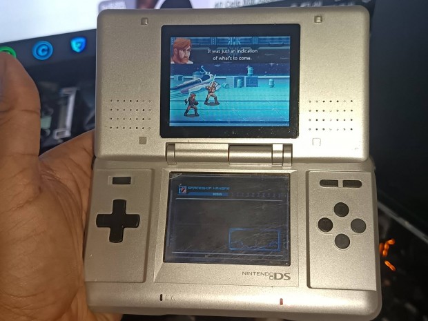 nintendo ds phat kézi konzol gyári töltővel