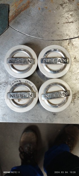 nissan króm alufelni kupak szett