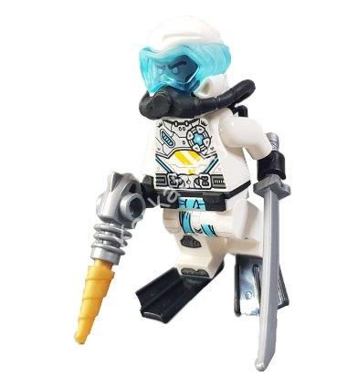 njo0699 LEGO(R) Ninjago Zane – Seabound, Scuba Gear +