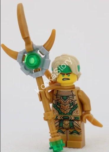 njo796 LEGO(R) Ninjago Golden Oni Lloyd + kiegsztk elad