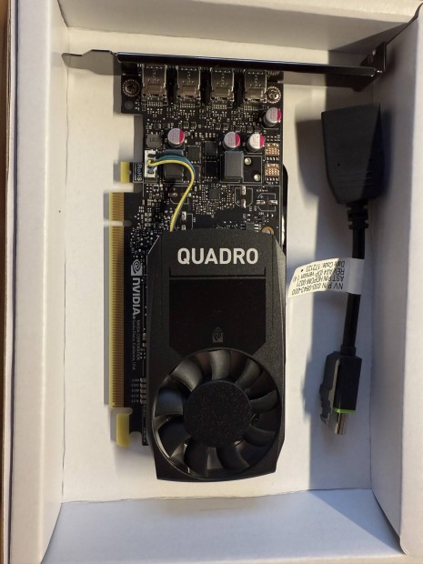 nvidia Quadro P1000 videkrtya