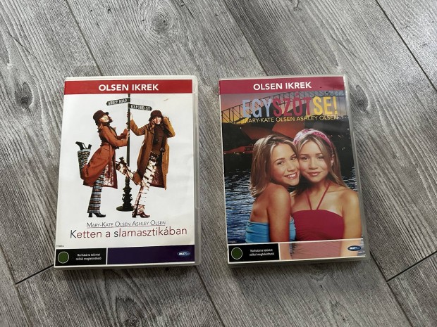 olsen ikrek dvd 2 db 