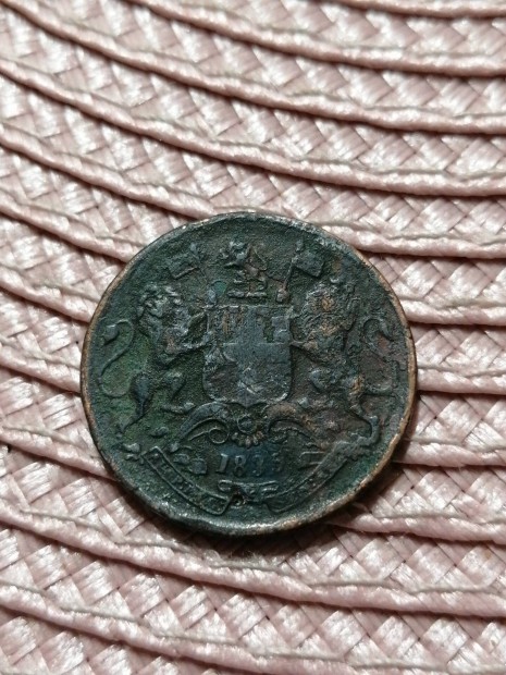 one quarter Anna rme 1835 