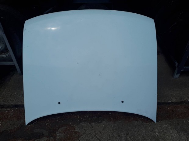 opel astra F 1998 fehér E474 motorháztető