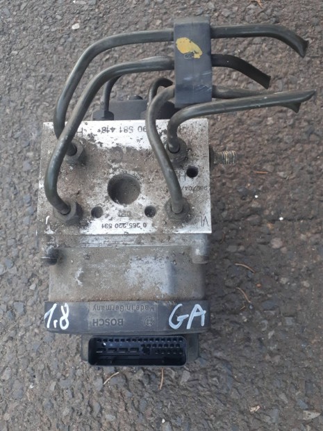 opel astra G, 1.8 benzines ABS kocka 0265220531, 90581418