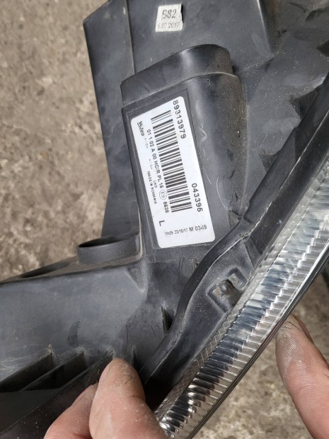 opel vivaro bal első fényszoró