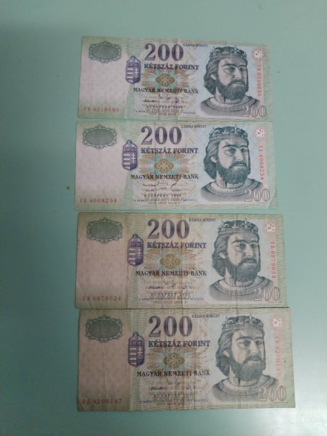 papr 200 forintosok 