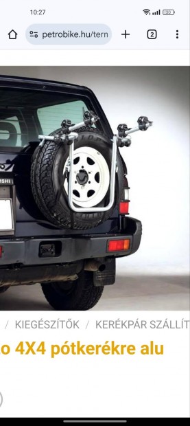 peruzzo kerékpárszállító 4x4 hez! olcsón!