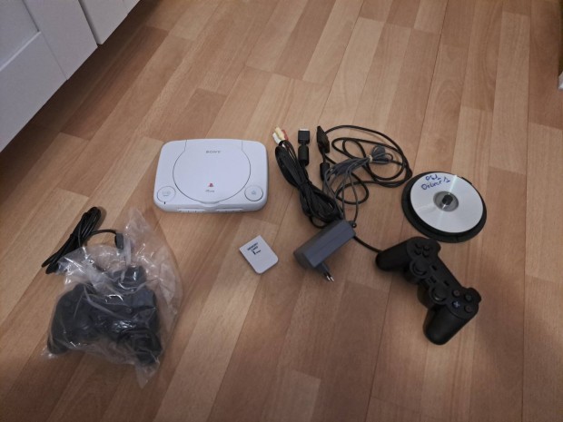 playstation 1, ps1, play station 1 + 10 db játék