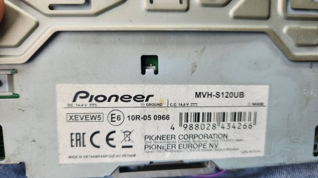 poneer autorádió