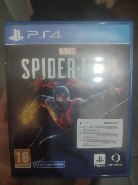 ps4 Marvel  Miles morales jtk 