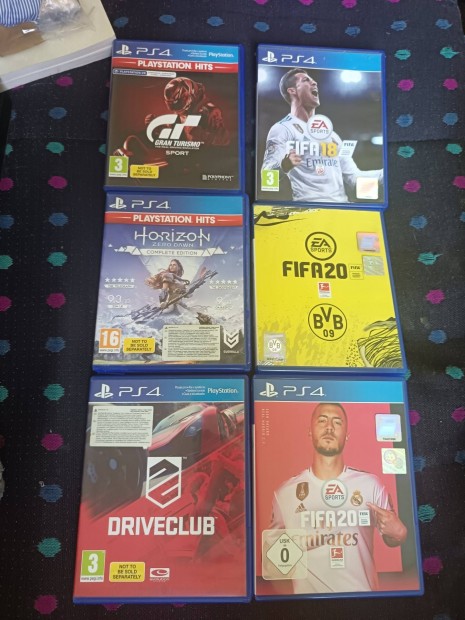 ps4 playstation4 játékok gran turismo horizon driveclub