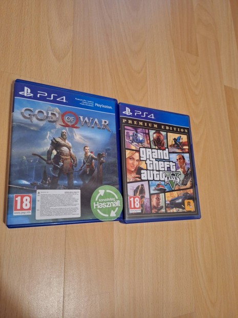 ps4 playstation 4 ps 2db játék Gtav God of War