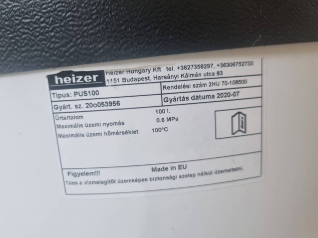 puffertartly 100l-es hszivattys ftshez