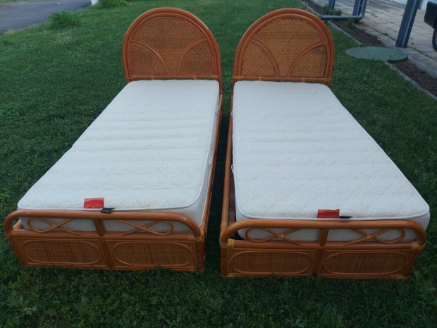 rattan gyak matraccal vagy nlkle