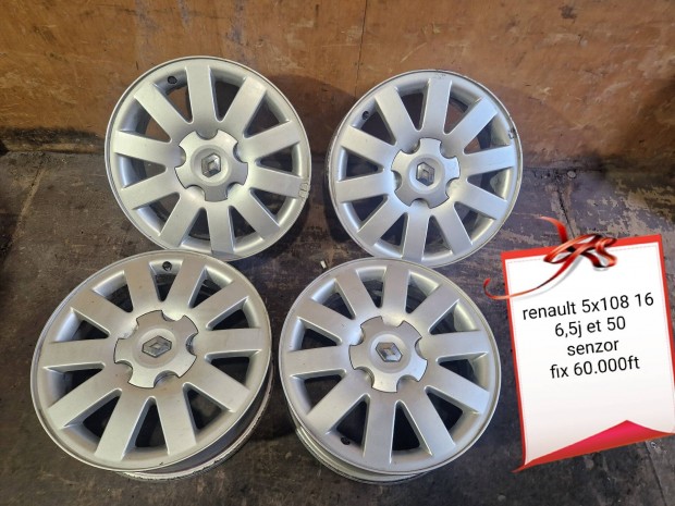 renault laguna , grand scenic 5x108 16 col alufelni szett