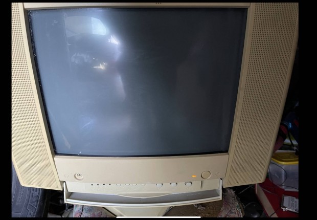 retro apple crt monitor