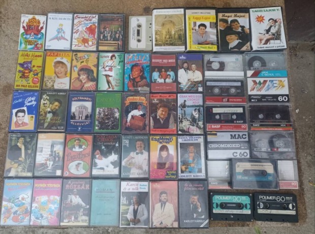 retro mulatós kazetták