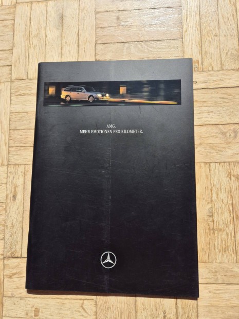 ritka Mercedes AMG prospektus 1997 C43 E55 Sl60