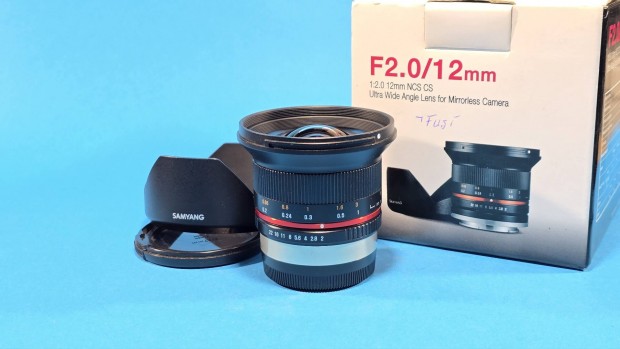 samyang 2/12mm objektív fuji 12mm f2