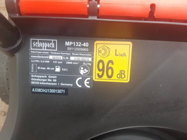 scheppach fűnyíró