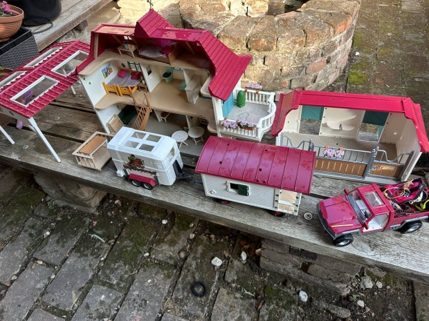 schleich játékház szett