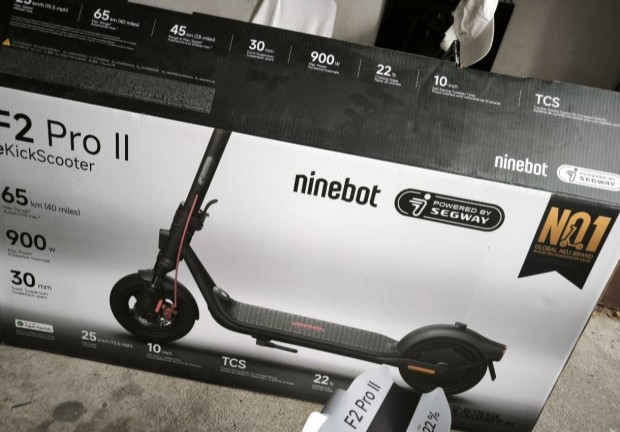 segway ninebot F2 pro elektromos roller 65km hattav (0km)
