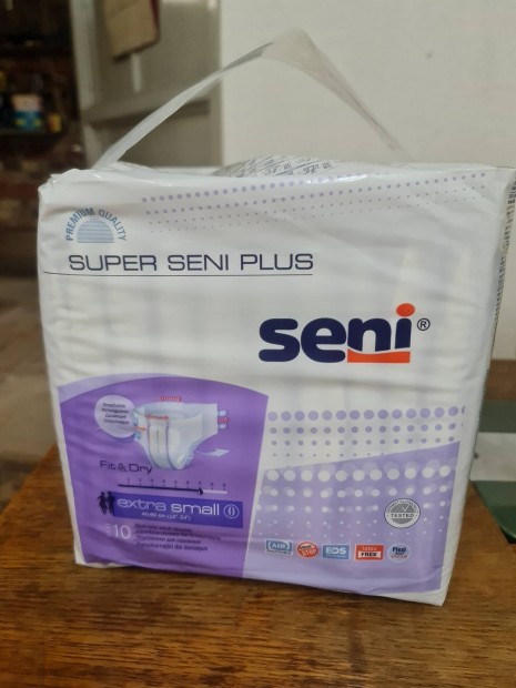 seni super plus xs pelenka 4 csomag