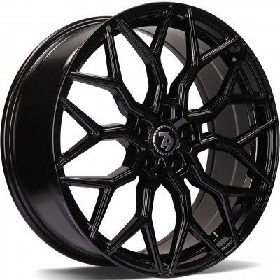 seventy9 SV-K Fényes fekete 8,5X19 5X114,3 ET40 CB73,1 | alufelni |