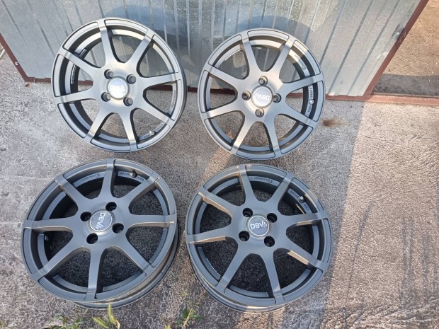 smart 2 széles 4x100 15 col alufelni szett