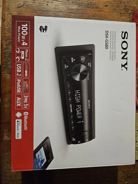 sony dsx-gs80 bluetooth auto radio