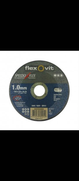 speed O flex 125 mm 1mm vágó korong