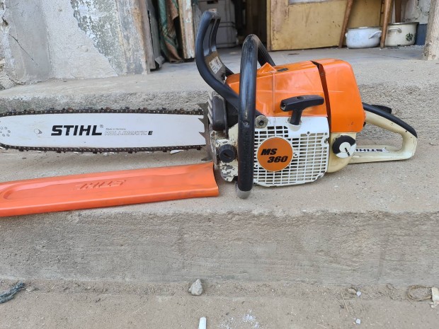 stihl 360. Elad mert  nekem nehz  