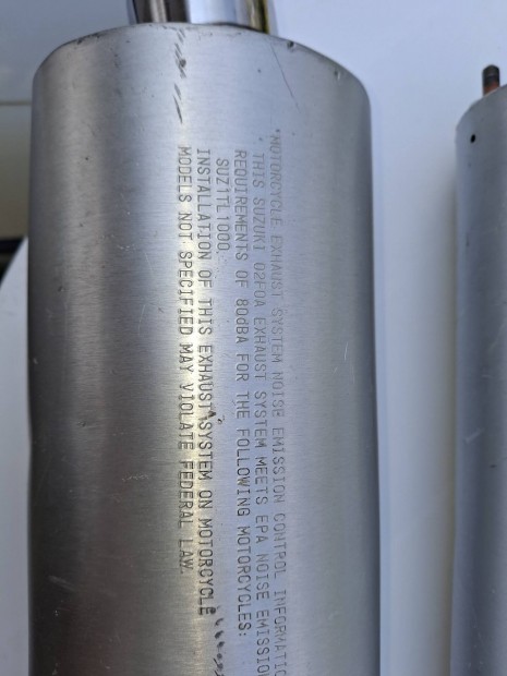 suzuki kipufogdob pr